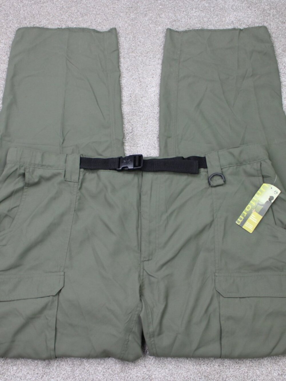 Boy Scouts of America Pants NWT Mens 2XL Green Switchbacks Convertible Unhemmed